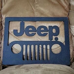 Jeep Licensed Metal Sign